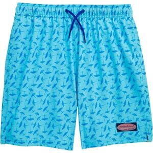 Vineyard Vines Boys' Printed Chappy Swim Trunks Sz 2T Kids Island Umbrella Blue